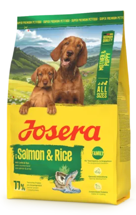 Корм для собак Josera Mother & Puppy Salmon & Rice All Sizes (Family Plus) 3 кг