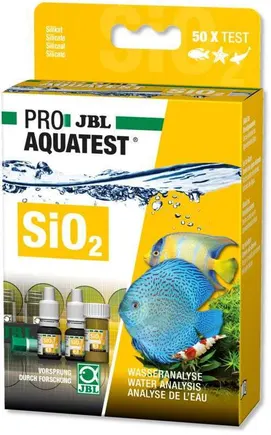 Тест JBL ProAquaTest SiO2, для визначення змісту силікатів в прісній і морській воді
