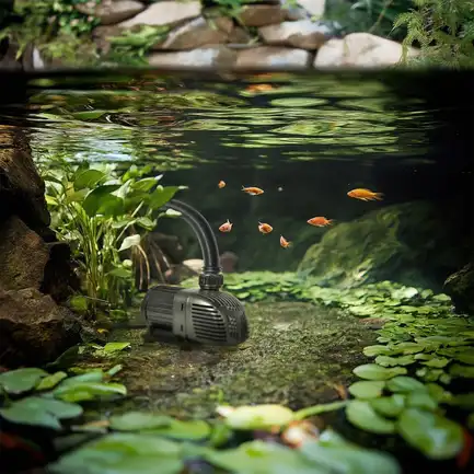 Енергоефективний насос для ставка Kruger Meier StreamPulse Pond 13000 л/год із захистом: додаткове фото 5