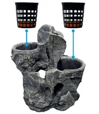 Декорація для акваріума SF SCAPERS ROCK PLANTY S (A4040665): додаткове фото 2
