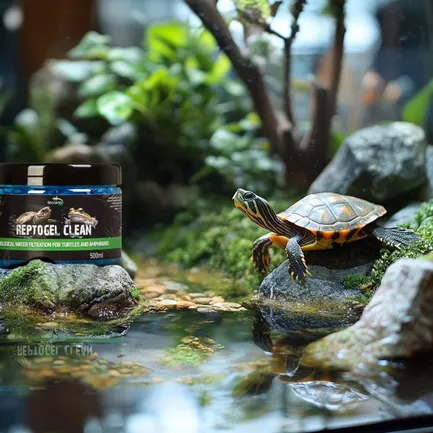Бактерії в гельових кульках для черепах і рептилій Terrario ReptoGel Clean 500мл.: додаткове фото 8