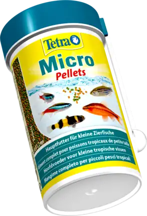 Корм Tetra Micro Pellets для акваріумних дрібних рибок, 100 мл (гранули): додаткове фото 2