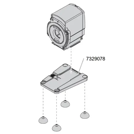 Монтажна пластина для Eheim compactON9000/12000/16000 (1033/1034/1035) (7329078): додаткове фото 3