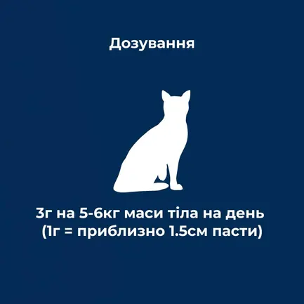 Мультивітамінна паста для котів Dr.Clauder's Antihairball Paste + Taurin для виведення шерсті з таурином, 100 г: додаткове фото 6