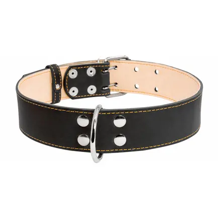Нашийник "CoLLaR" подвійний (ширина 45мм, довжина 56-68см) чорний: додаткове фото 2