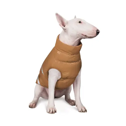 Жилет Pet Fashion для великих собак Big Boss бежевий розмір 2XL: додаткове фото 2