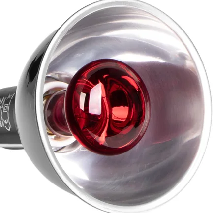 Світильник глибокий рефлекторний Terrario Biosphere Light 75W для локального обігріву тераріумів з керамічним патроном E27: додаткове фото 8