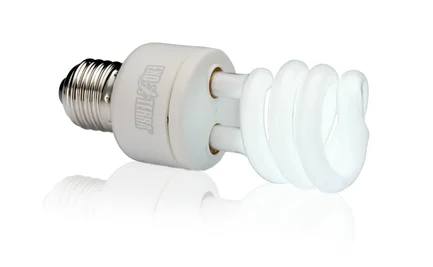 Лампа тераріумна Exo Terra Repti GLO 2.0 Natural Light для усіх видів рептилій та амфібій, люмінесцентна, 13 W, E27 (для опромінення): додаткове фото 2