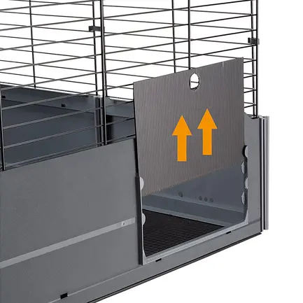 Ferplast CAGE MULTIPLA MAXI BLACK Клітка для гризунів: додаткове фото 11