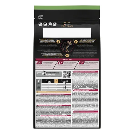Сухий корм PRO PLAN Sterilised Adult 1+ Savoury Duo для дорослих котів після стерилізації з качкою та печінкою 1,5 кг: додаткове фото 3
