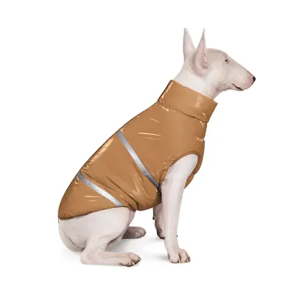Жилет Pet Fashion для великих собак Big Boss бежевий розмір 2XL: додаткове фото 7