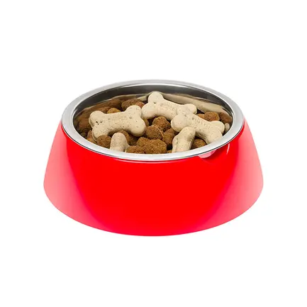 Ferplast JOLIE SM RED BOWL Годівниця, пластик, метал: додаткове фото 4