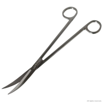 Ножиці кутові Dupla Scaping Tool Stainless Steel Scissor curved 30° 27см. (80018) — Фото 1