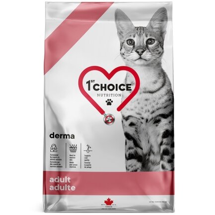 1st Choice Adult Derma ФЕСТ ЧОЙС ДЕРМА сухий дієтичний корм для котів 1,8 кг