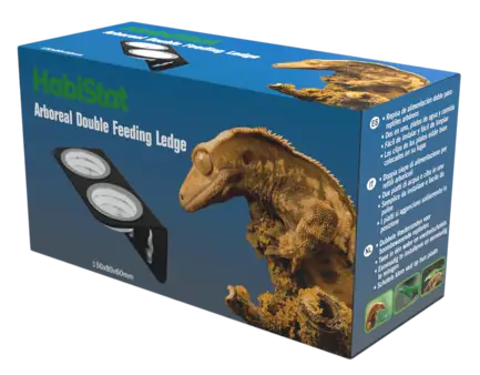 HABISTAT ARBOREAL FEEDING LEDGE DOUBLE (R3100020) годівничка/поїлка для рептилій: додаткове фото 5
