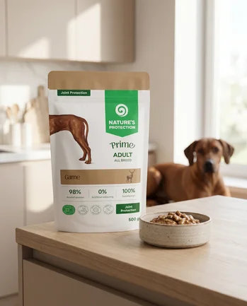 Nature's Protection Prime Joint Protection Adult Dogs Game Вологий корм для собак для захисту суглобів з дичиною, 500 г: додаткове фото 3