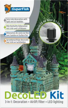 Декорація для акваріума SF DECO LED KIT CASTLE (A4021129): додаткове фото 2