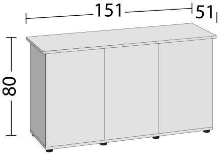 Підставка Juwel під акваріум RIO 400/450, 151х51х80 см — Фото 1
