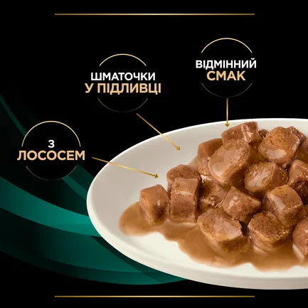 Вологий дієтичний корм PRO PLAN VETERINARY DIETS EN Gastrointestinal для кошенят та дорослих котів для зменшення розладів кишкової абсорбції та годівлі у період відновлення, одужання з лососем 10х85 г: додаткове фото 9