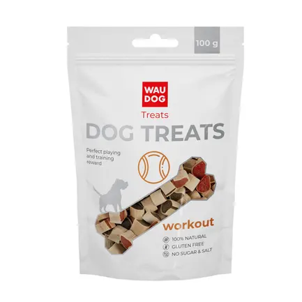 Ласощі для собак WAUDOG Treats "Кольорові курячі суші", 100 г: додаткове фото 2