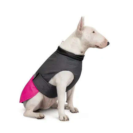 Попона Pet Fashion «Roy» для собак, розмір 2XL, малиново-сірий: додаткове фото 2