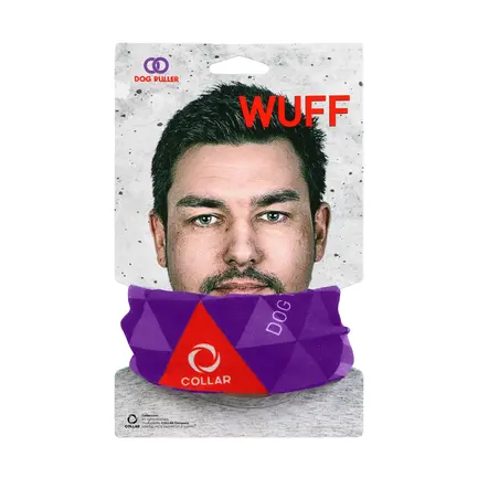 Багатофункційний головний убір Wuff, поліестер, фіолетовий