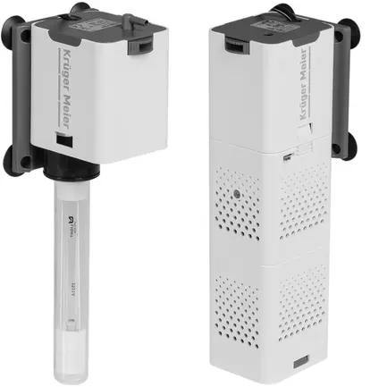 Внутрішній фільтр Kruger Meier UV Cube Pro X з УФ-стерилізацією та аерацією для акваріумів до 250 л.: додаткове фото 6