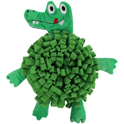 Flamingo Sniffing Carpet Crocodile ФЛАМІНГО КРОКОДИЛ нюхальний килимок, іграшка для собак 38 (Д) х 34 (Ш) х 2.5 (В) см