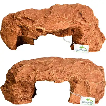 Декорація криївка Terrario Mountain Shelf M 22x17x8,5см (23188): додаткове фото 5