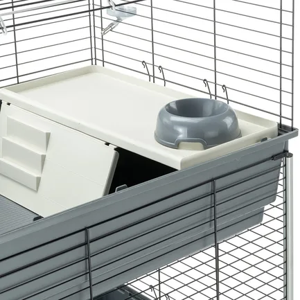 Ferplast CAGE RABBIT 120 Клітка для кролів 2 поверхи, пластик: додаткове фото 9