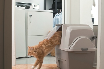 Закритий туалет Catit Smart Sift для котів (пластик) — Фото 3