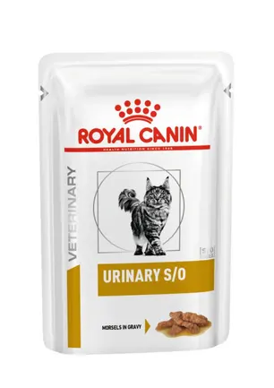 Дієтичний вологий корм Royal Canin URINARY S/O CAT (шматочки у соусі) для котів 85 г