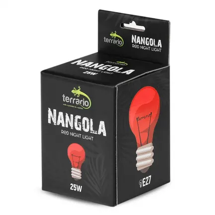 Інфрачервона нагрівальна лампа Terrario Nangola Red Night Light 25W (TR-NANGOLA-25W): додаткове фото 5