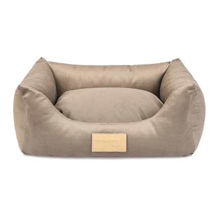 Лежак Pet Fashion «Molly» для собак та котів, 62х50х19 см, пісочний