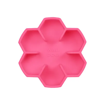 Миска для повільного харчування WAUDOG Silicone, 450 мл, рожевий: додаткове фото 3