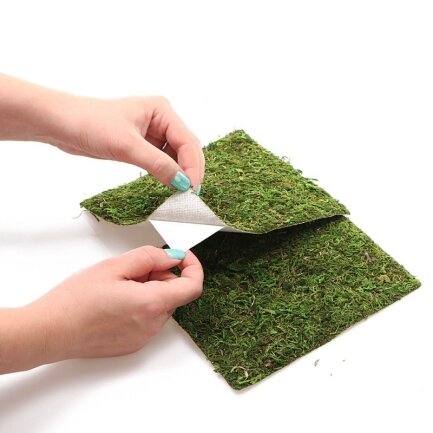 Фон моховий Repti-Zoo Natural Moss Back &amp; Bottom 45x45см 2шт. (NCM4545) — Фото 6