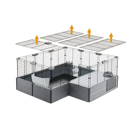 Ferplast CAGE MULTIPLA MAXI BLACK Клітка для гризунів: додаткове фото 8
