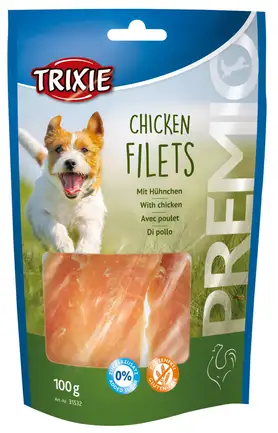 Ласощі Trixie Premio Chicken Filets для собак, курка, 100 г