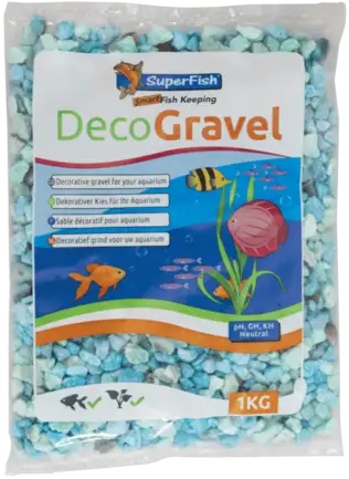 Декоративний гравій SF DECO GRAVEL LUXE GREEN 0,9 KG (A8050070): додаткове фото 2