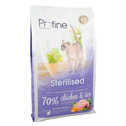 Сухий корм Profine Sterilised для стерилізованих котів, з куркою та рисом, 10 кг: додаткове фото 5