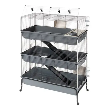 Ferplast CAGE RABBIT 120 Клітка для кролів 2 поверхи, пластик: додаткове фото 4