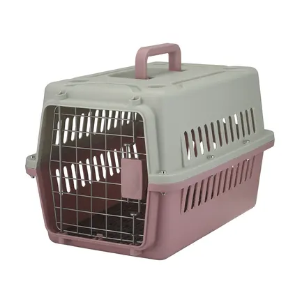 Переноска AnimAll для собак і котів, рожева, 48х32х30см (PS-01)