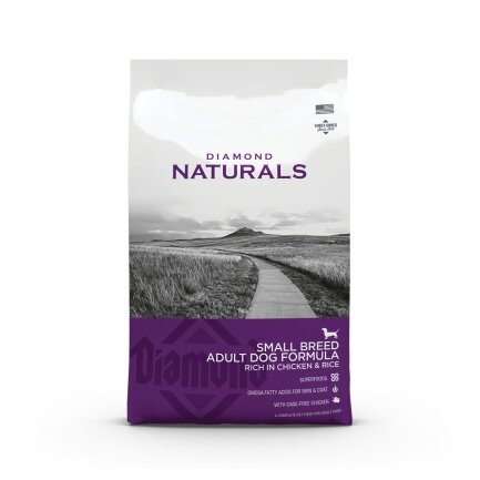 Diamond Naturals Adult Small Breed Chicken&amp;Rice 7.5kg