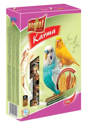 Корм Vitapol Karma повнораціонний, для папуг, 1 кг