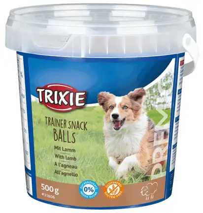 Ласощі Trixie Premio Trainer Snack Lamb Balls для собак, ягня, 500 г: додаткове фото 3