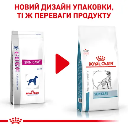 Дієтичний сухий корм Royal Canin SKIN CARE DOG для собак 2 кг: додаткове фото 2