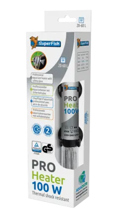 Обігрівач для акваріума PRO HEATER 100W 20-60L (21CM) (A4030430): додаткове фото 3