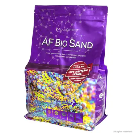 Живий пісок для морського акваріуму Aquaforest AF Bio Sand 7,5кг (738859): додаткове фото 6