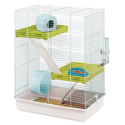 Ferplast CAGE HAMSTER TRIS Клітка для середніх гризунів біл