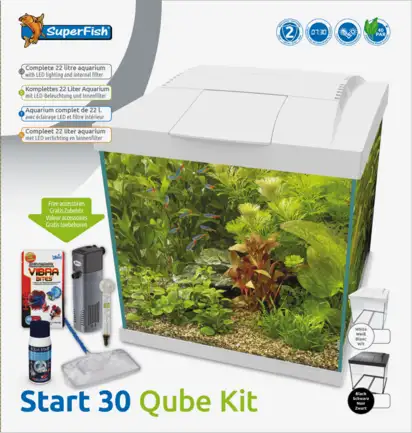 Акваріумний комплект - SF START QUBE 30 KIT WHITE (A4052355): додаткове фото 2